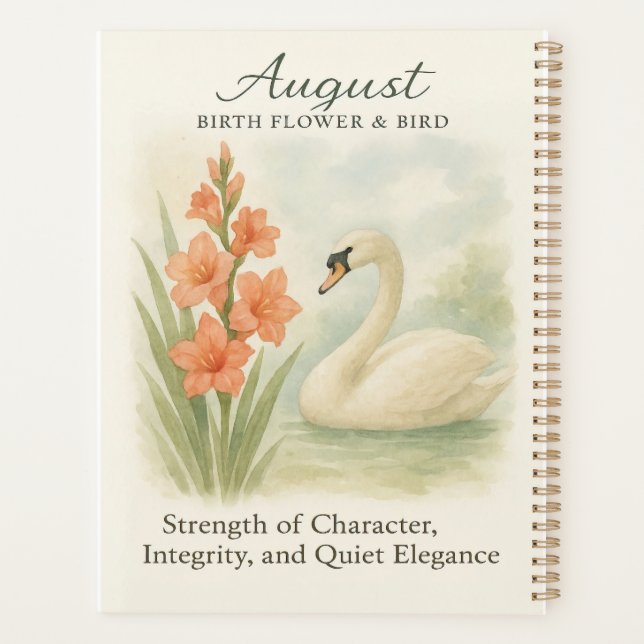 August-Schwan-Schrift-Christliche Inspiration  Planer (Rückseite)