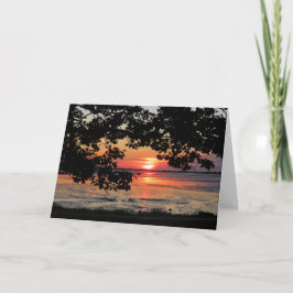 August Sonnenaufgang Nelson Park Karte