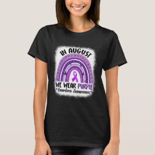 August Wir tragen Lila Überdosierung Bewusstsein R T-Shirt