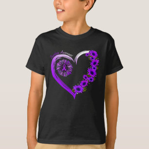 August Wir tragen Lila Überdosierungsbewusstsein S T-Shirt
