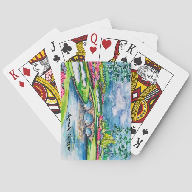 Augusta 2025 Spielkarten (Rückseite)