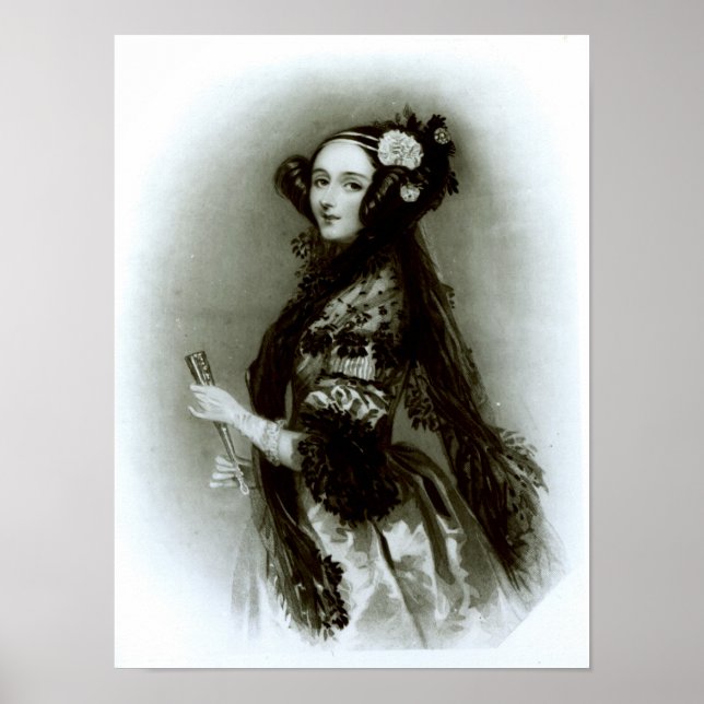 Augusta Ada Byron Countess of Lovelace Poster (Vorne)