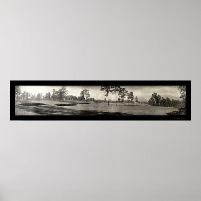 Augusta Country Club Foto 1909 Poster (Vorne)