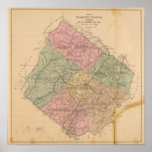 Augusta County, Virginia 2 Poster (Vorne)