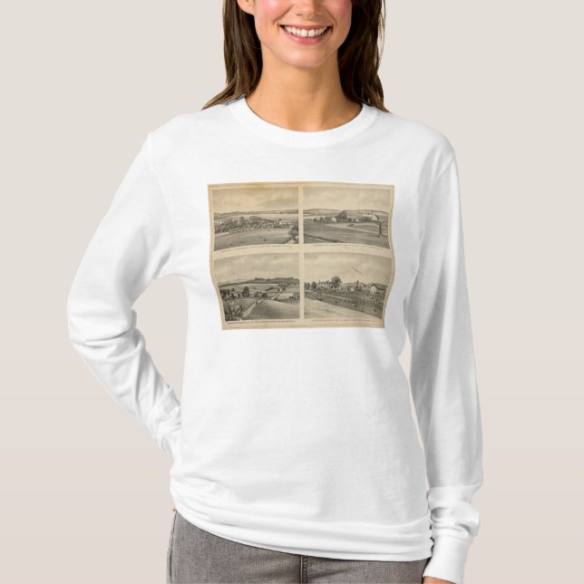 Augusta County Wohnsitze T-Shirt (Vorderseite)