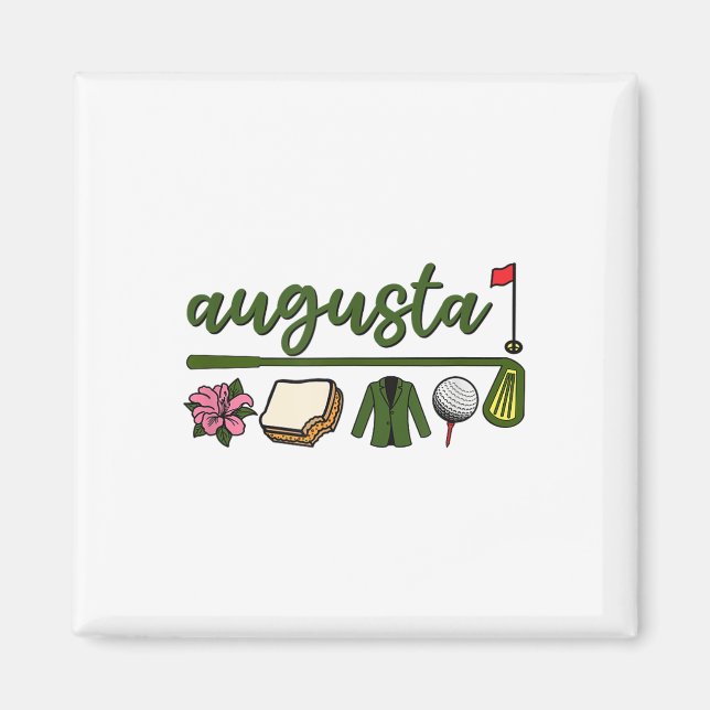 Augusta Georgia, Azalea, Golf, Pimento Cheese, Jac Magnet (Vorne)