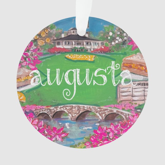 Augusta, Georgia Ornament (Vorderseite)