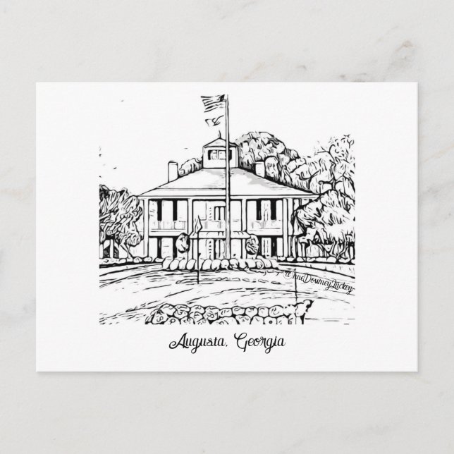 Augusta, Georgia Postcard Postkarte (Vorderseite)