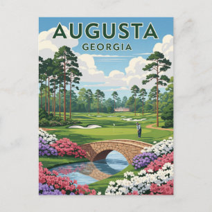 Augusta Georgia Reise Postkarte