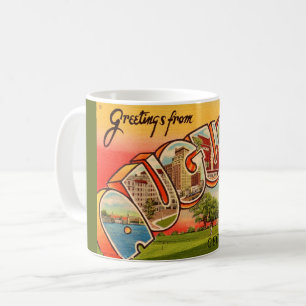 Augusta Georgia Retro-Tasse Kaffeetasse