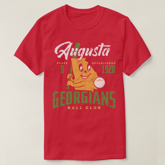Augusta Georgians Baseball T-Shirt (Design vorne)