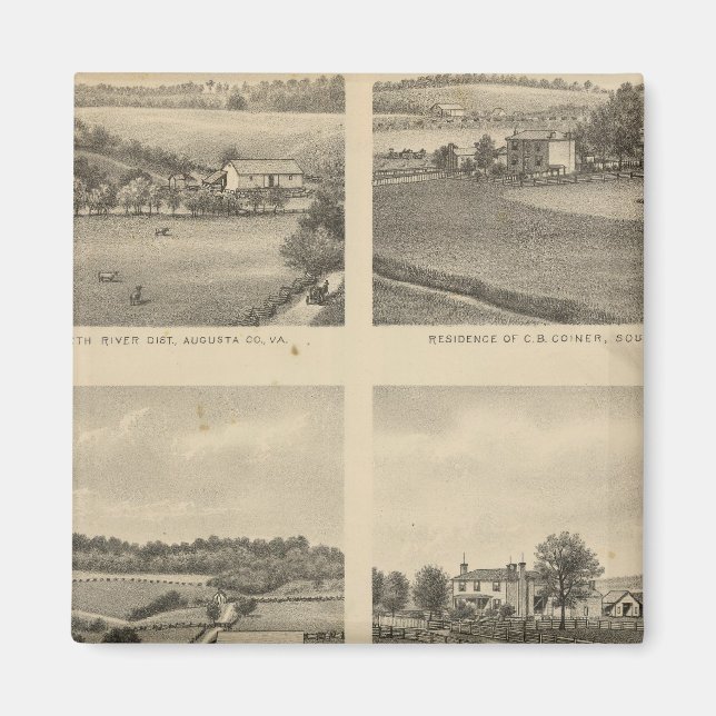 Augusta Landkreis Residenzen Magnet (Vorne)