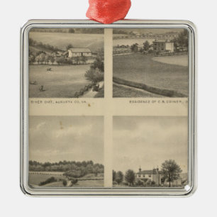 Augusta Landkreis Residenzen Ornament Aus Metall