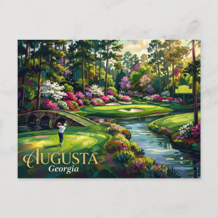 Augusta National Golf Club USA Postkarte