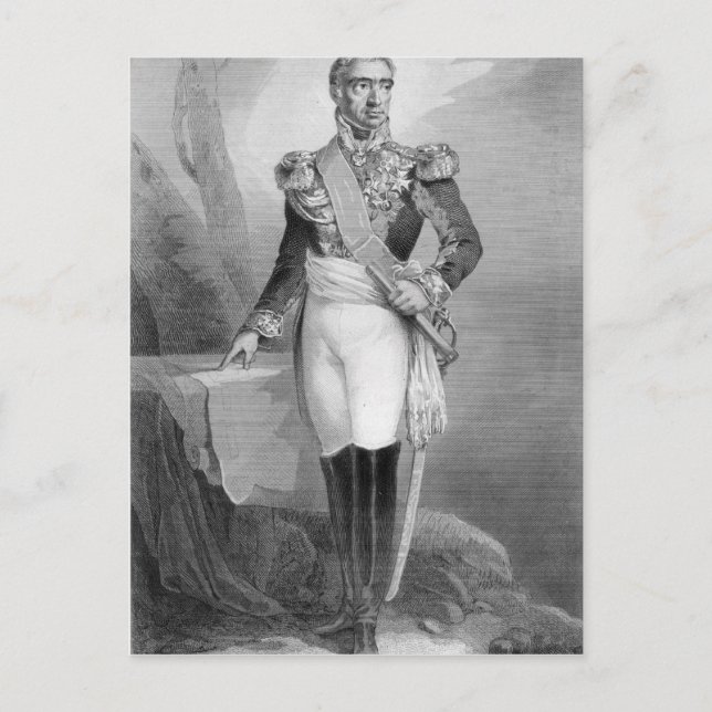 Auguste Frederic Louis Viesse de Marmont Postkarte (Vorderseite)