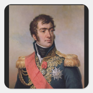 Auguste Frederic Louis Viesse de Marmont Quadratischer Aufkleber