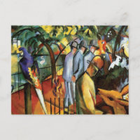 Auguste Macke - Zoologischer Garten Tierpark Lover