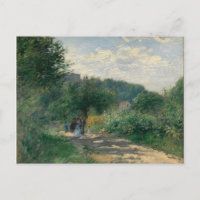 Auguste Renoir A Road in Louveciennes