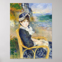 Auguste Renoir Am Meer Frauenporträt
