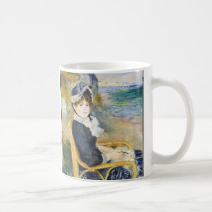 Auguste Renoir Am Strand Frauenporträt Kaffeetasse
