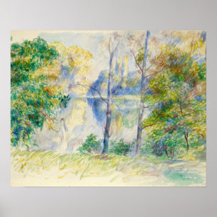 Auguste Renoir - Aussicht auf den Park Poster
