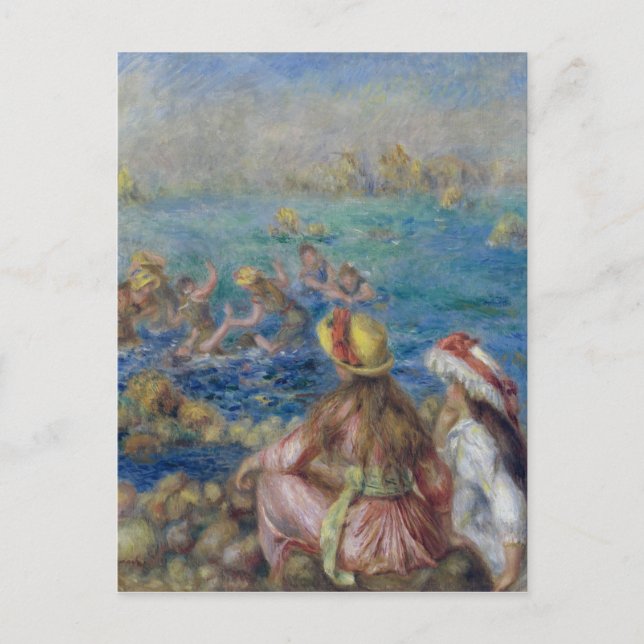 Auguste Renoir - Bathers Postkarte (Vorderseite)