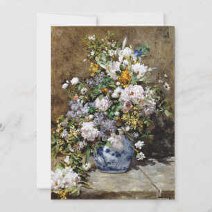 Auguste Renoir - Frühlingsstrauß Einladung