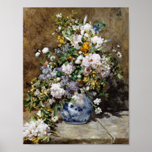 Auguste Renoir - Frühlingsstrauß Poster