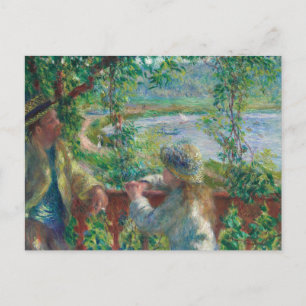 Auguste Renoir - In der Nähe des Sees Postkarte
