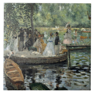 Auguste Renoir - La Grenouillere Fliese