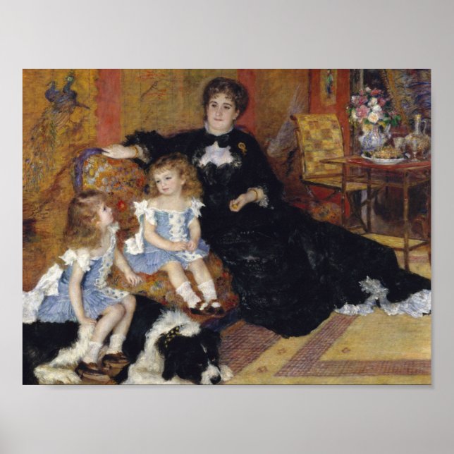 Auguste Renoir - Madame Georges Charpentier Poster (Vorne)