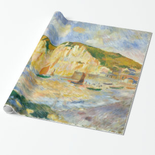 Auguste Renoir Sea und Cliffs Geschenkpapier