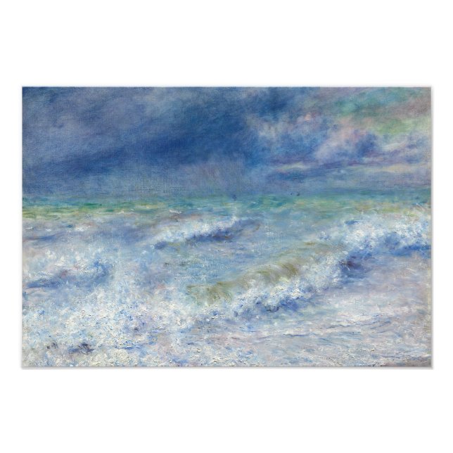 Auguste Renoir - Seascape Fotodruck (Vorne)