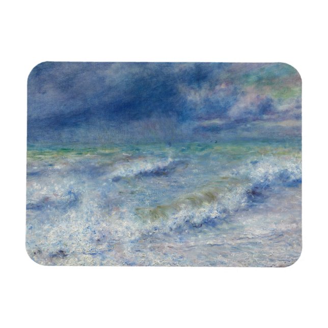 Auguste Renoir - Seascape Magnet (Horizontal)