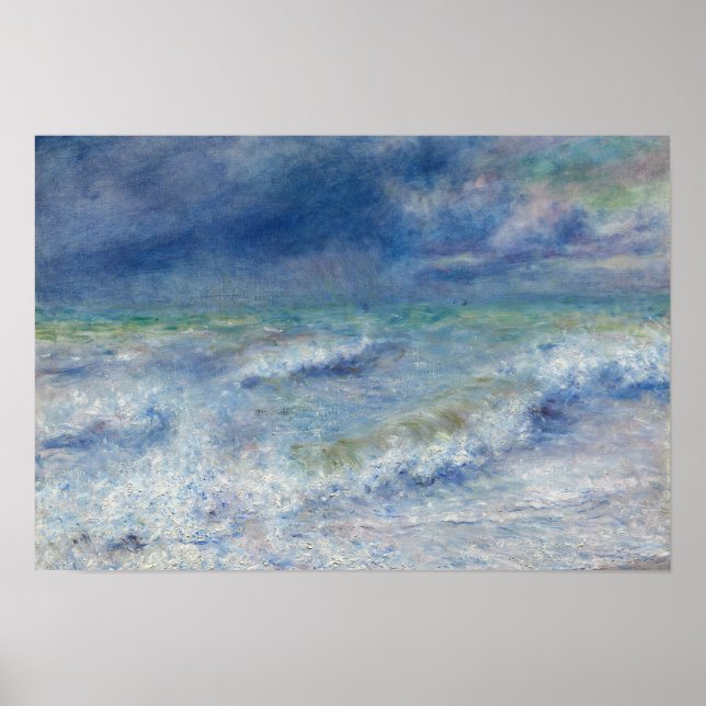 Auguste Renoir - Seascape Poster (Vorne)