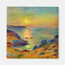 Auguste Renoir "Sunset et Douarnenez"