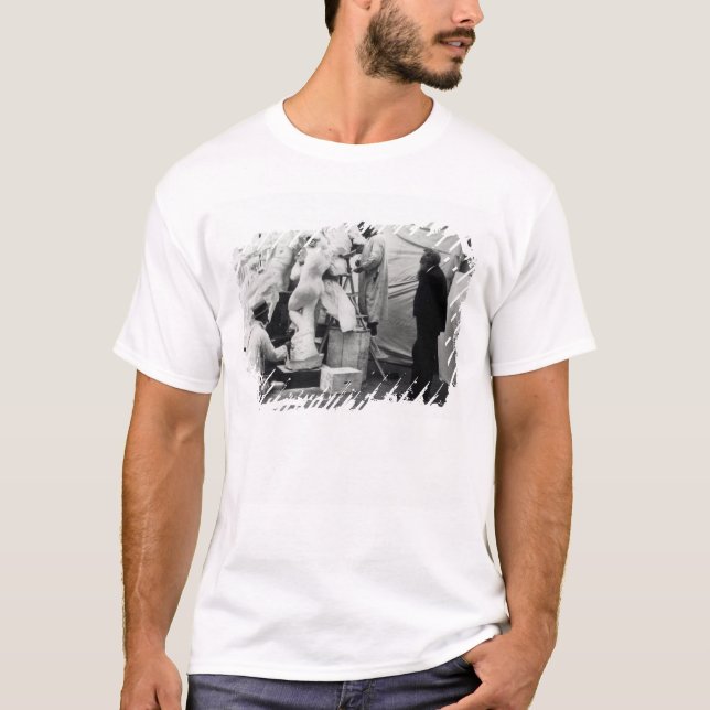 Auguste Rodin in seinem Paris-Studio T-Shirt (Vorderseite)