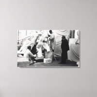 Auguste Rodin in seinem Pariser Studio