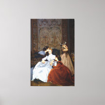 Auguste Toulmouche - La Fiancée Hésitante (1866)