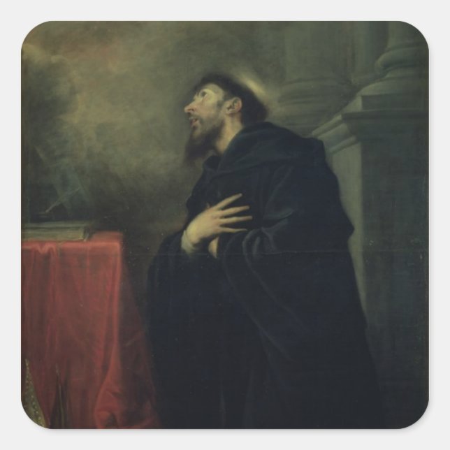 Augustine, 1663 quadratischer aufkleber (Vorderseite)
