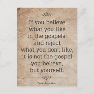 Augustine #1 postkarte