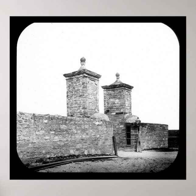 Augustine City Gates Poster (Vorne)
