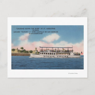 Augustine, Florida - Aussicht auf den Sieg Postkarte