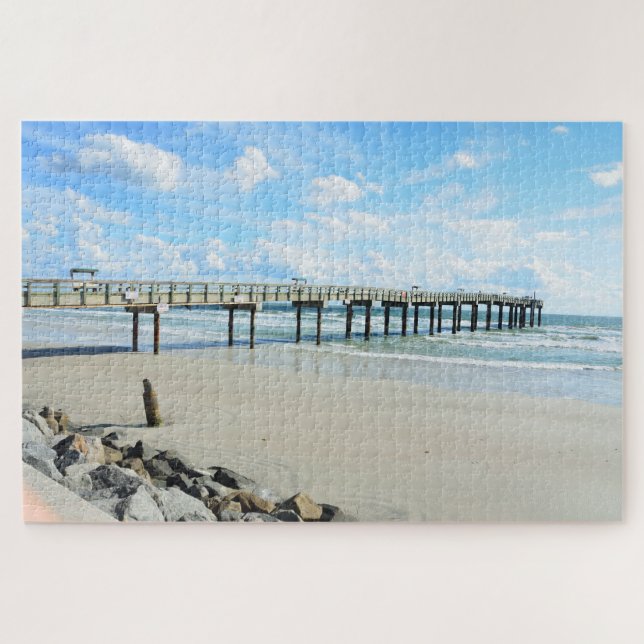 Augustine, Florida Beach Pier Puzzle (Horizontal)