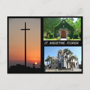 Augustine, Florida Feiertagspostkarte