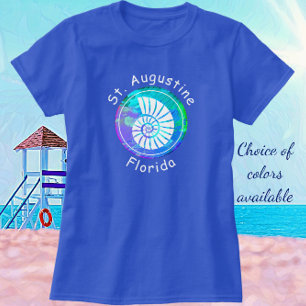 Augustine Florida Hübsch Nautilus Seashell T-Shirt