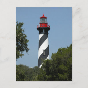 Augustine Florida Lighthouse Postkarte