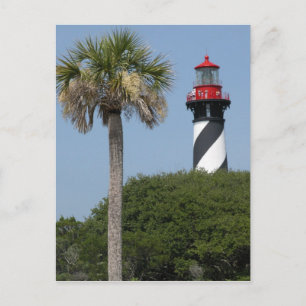Augustine Florida Lighthouse Postkarte
