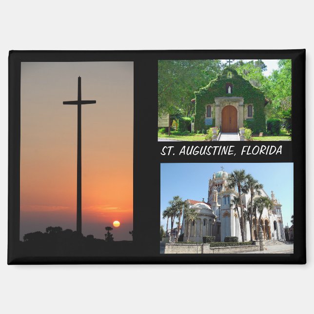 Augustine, Florida Magnet (Vorderseite)