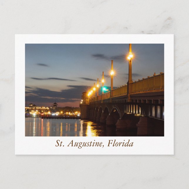 Augustine, Florida Postkarte (Vorderseite)